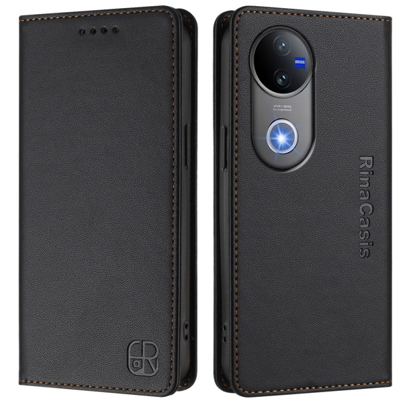 Flip cover Vivo V50 5G RFID-bescherming en verstelbare ondersteuning
