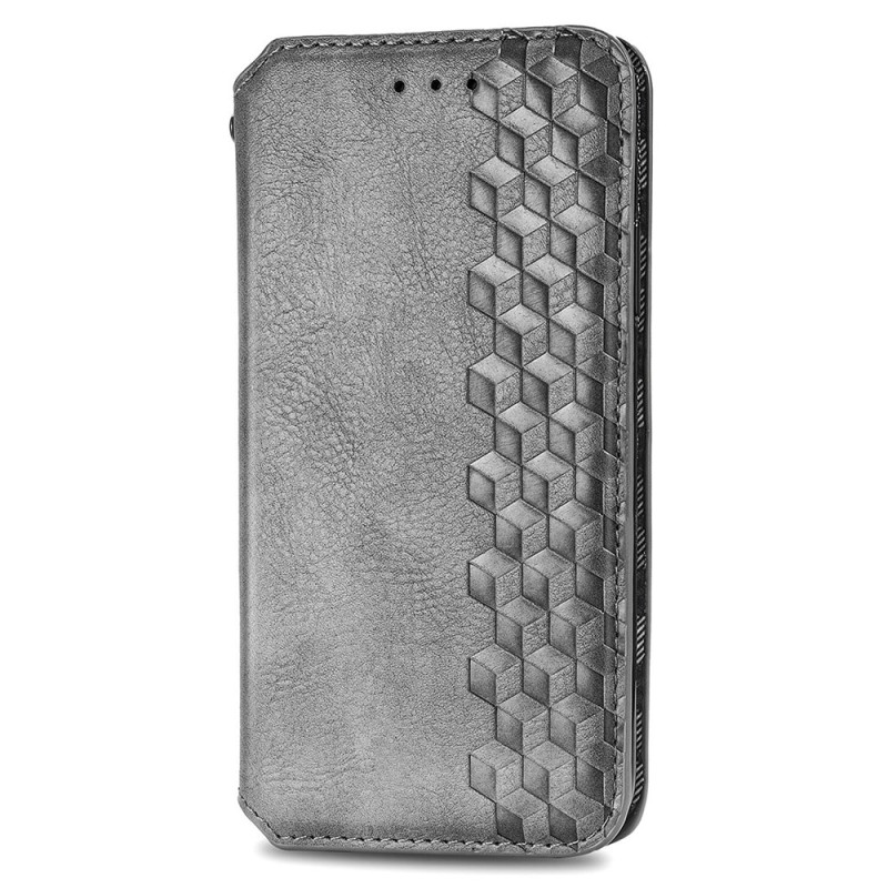 Flip Cover Vivo V40 5G Suede Effect Diamantpatroon