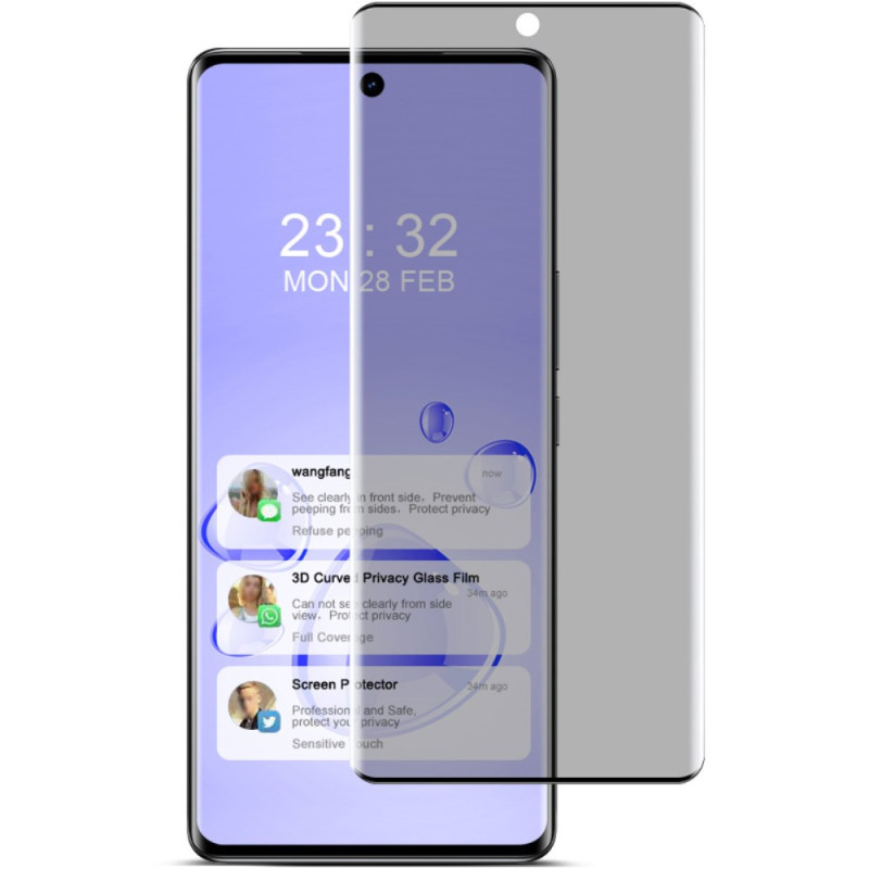 Anti-Spam Gehard Glas Bescherming voor Vivo V30 5G Scherm