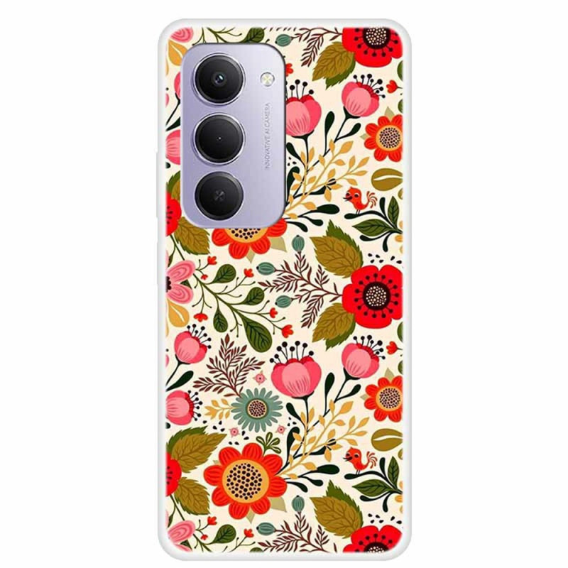 Xiaomi Redmi 15 4G hoesje Gekleurde bloemen