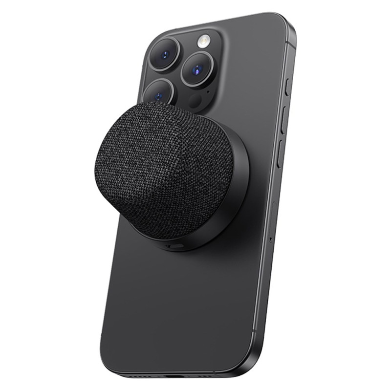 Bluetooth 5.4 magnetische mini speaker
 telefoonhouder USAMS