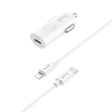 33W USB-C Autolader met 1,2...