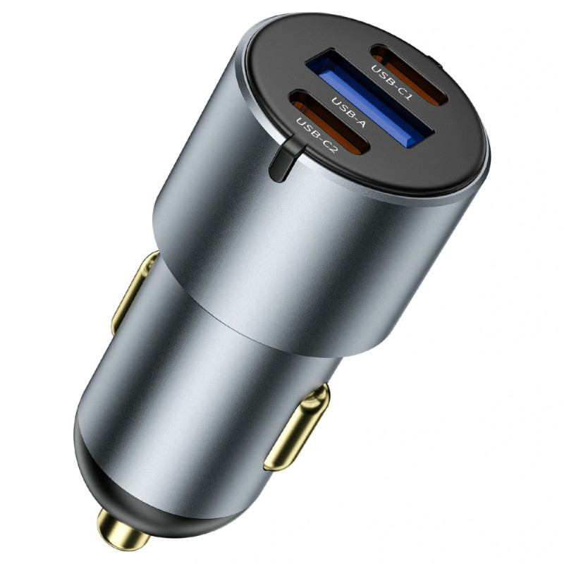 60W Triple Port PD Autolader (2C + 1A) WIWU