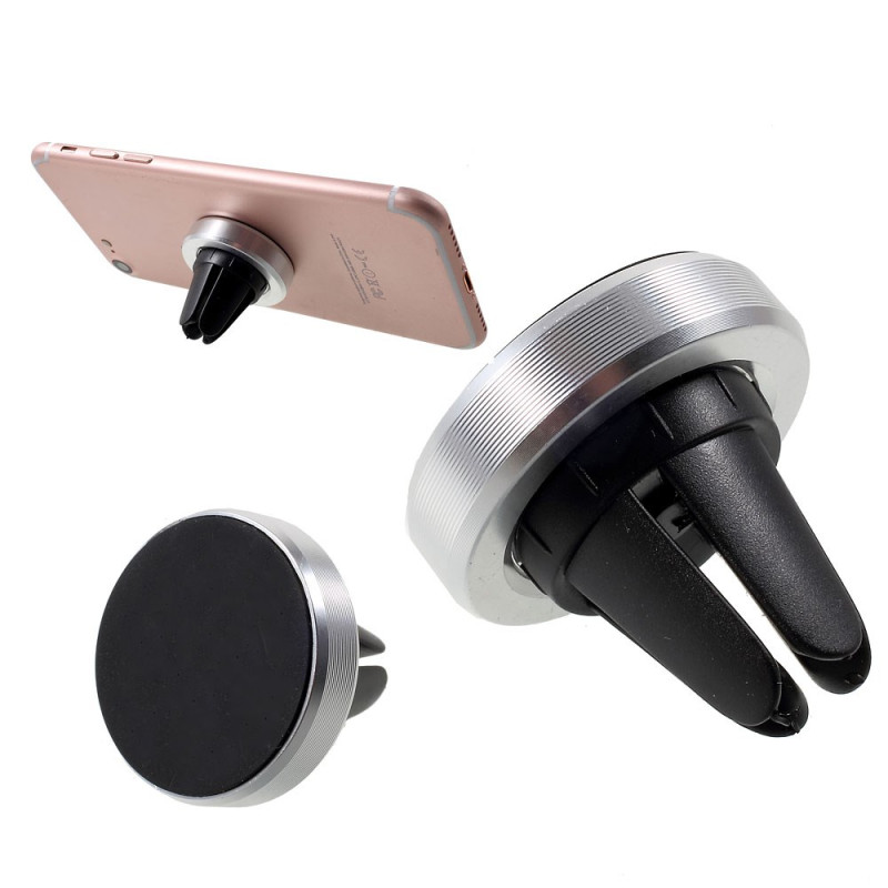 Universele magnetische beugel voor ventilatieroosters in de auto