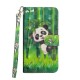 Samsung Galaxy A70 Panda en Bamboe Hoesje