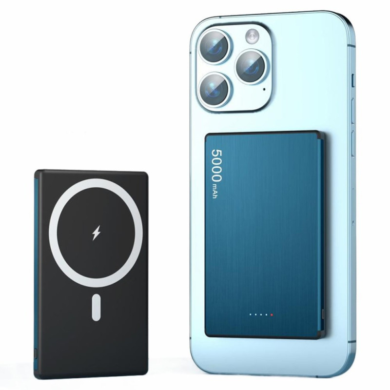 FLOVEME 5000mAh PD 20W draadloze magnetische externe batterij ultradun