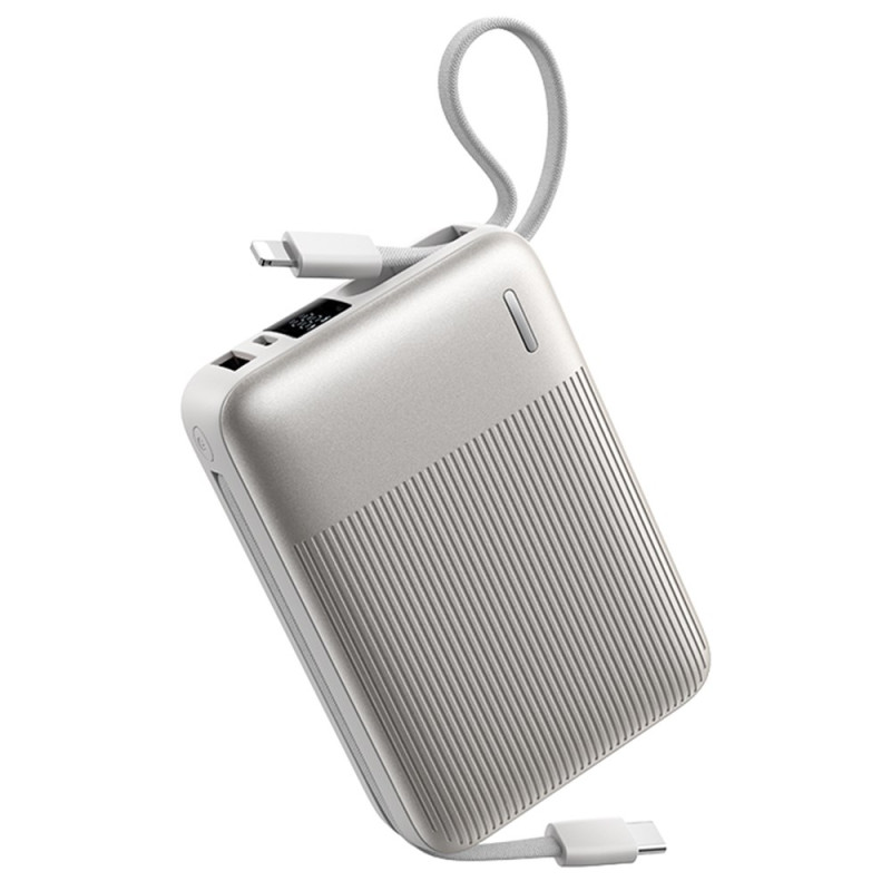 REMAX Externe Batterij 20000mAh 22.5W met Geïntegreerde Kabels