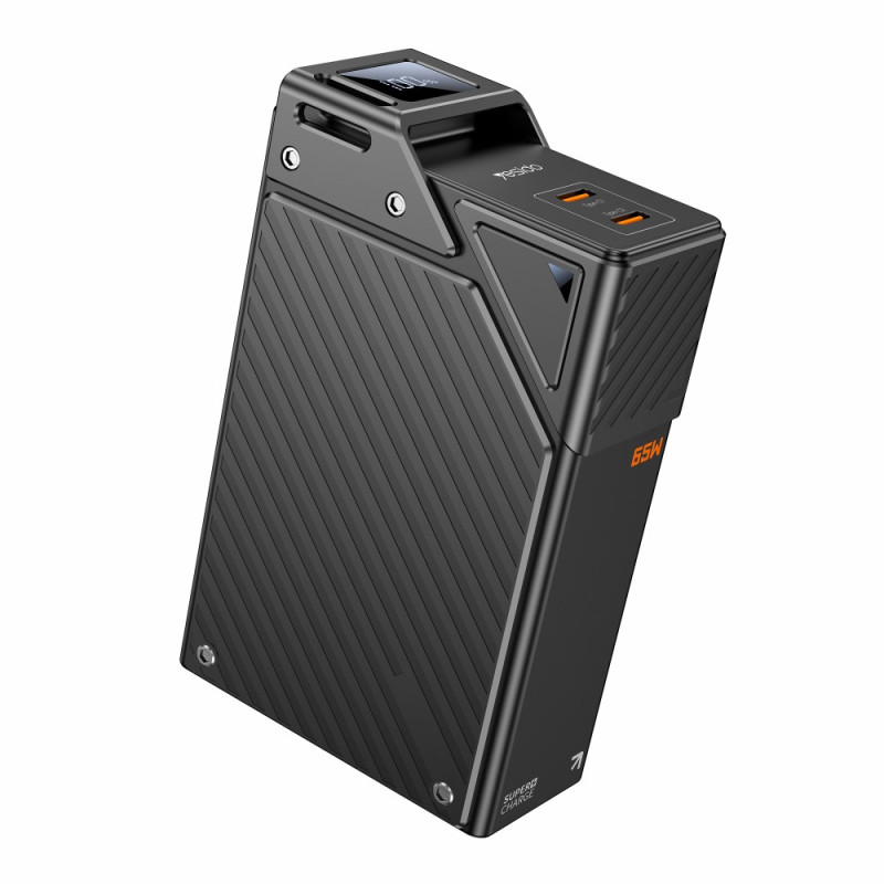 20000mAh 65W Externe Batterij (Smartphone en Telefoon
) met Koord
