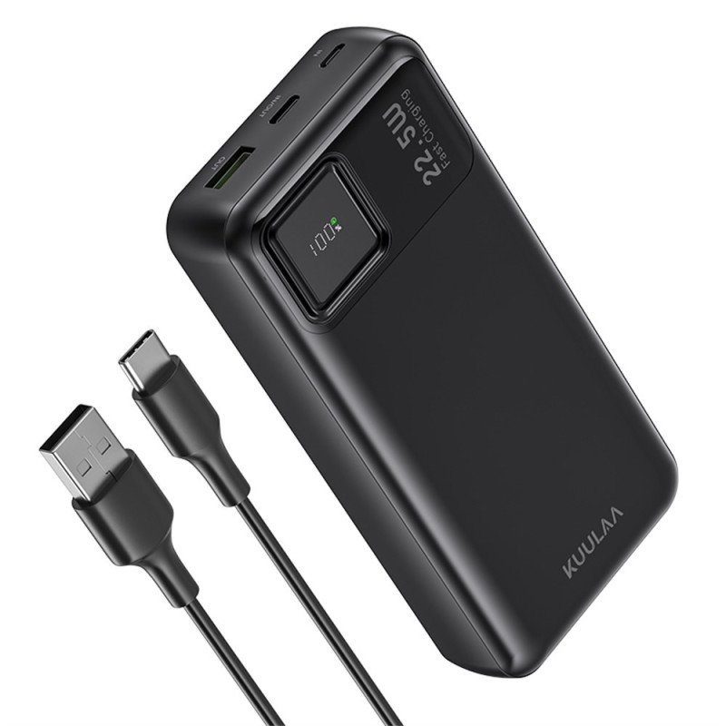 Externe Batterij 20000mAh 22.5W Dubbele Poort USB/Type-C