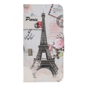 Samsung Galaxy A70 Eiffeltoren Retro Hoesje