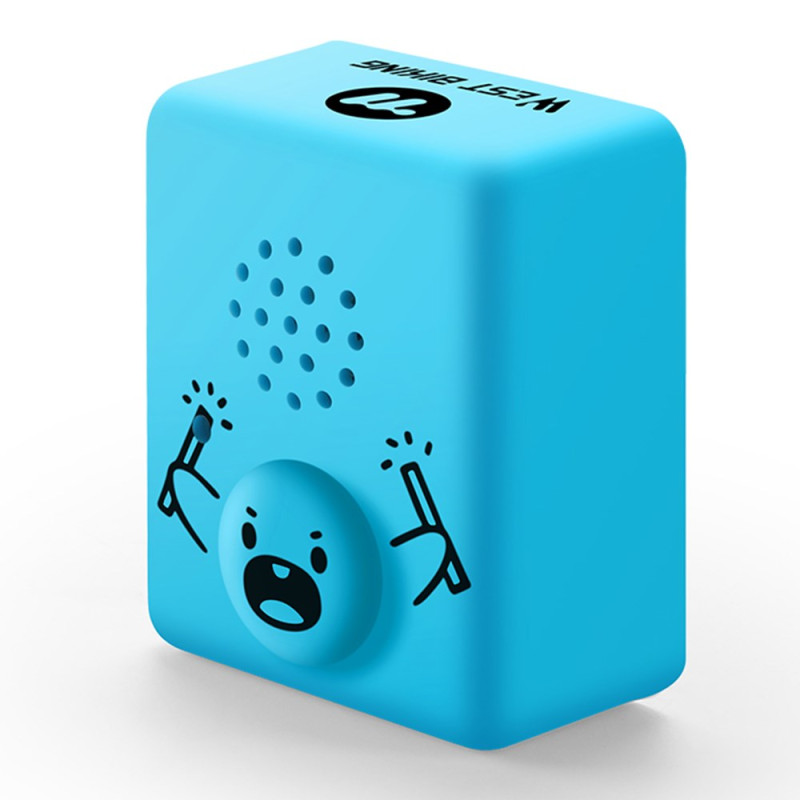 120dB elektrische fietsbel met audio-opname WEST FIETSEN