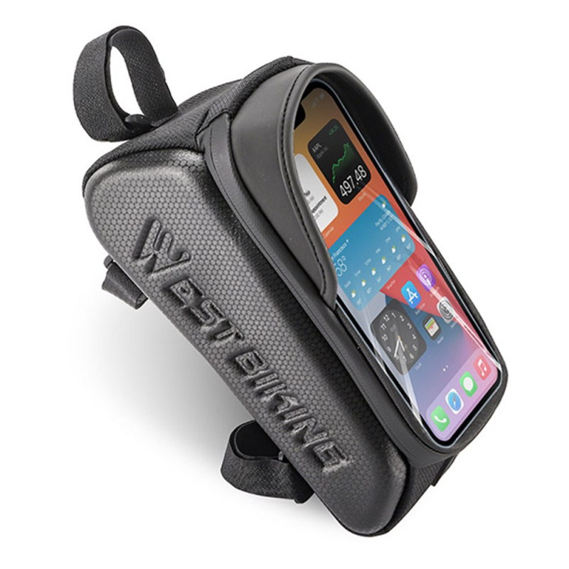 0.8L Touchscreen Fietsframe Tas WEST FIETSEN