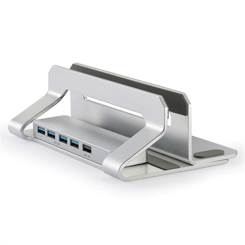 Verticale Desktop Organiser voor Telefoon
 en USB Hub