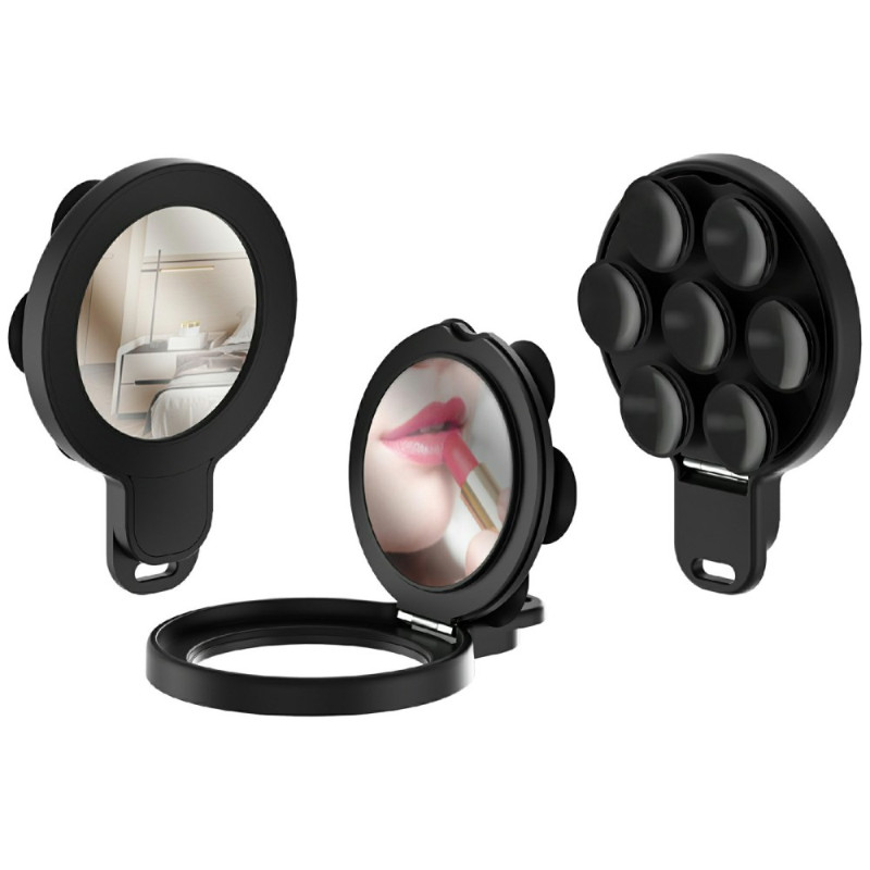 MagSafe-compatibele zuignaphouder met geïntegreerde spiegel