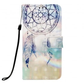 Samsung Galaxy A70 Dromenvanger Hoesje Pastel
