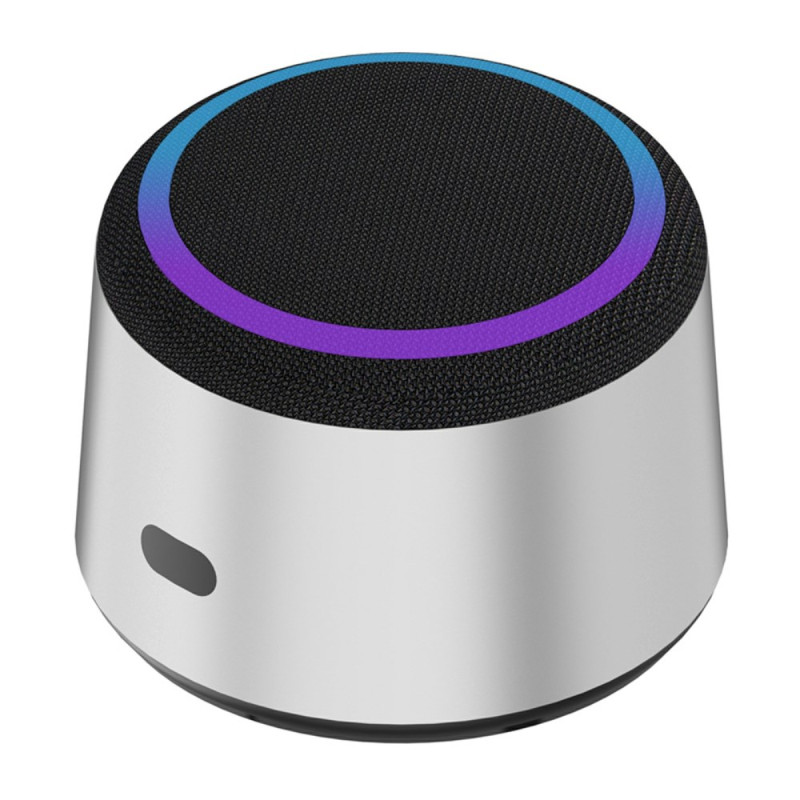 TWS Bluetooth Speaker
 met RGB Licht & 15W Draadloos Oplaadstation