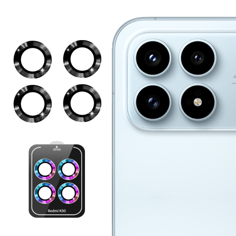 Gehard glas beschermende lens voor Poco F8 Pro ringen