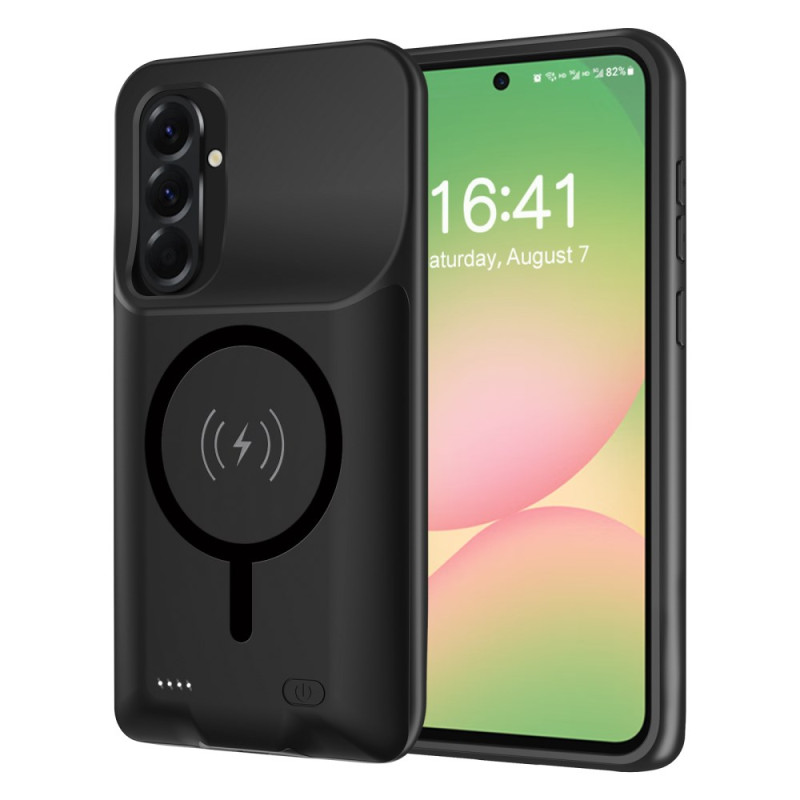 Batterijhouder 6000mAh voor Samsung Galaxy A36 / A56 5G externe oplader met magnetische bevestiging