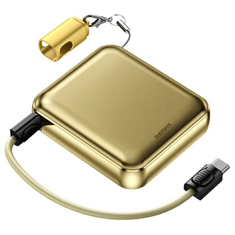 REMAX externe batterij 10000mAh met snoer