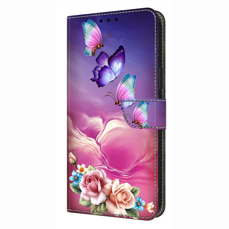 Samsung Galaxy S26 Plus 5G Etui Vlinderbloemig Ontwerp