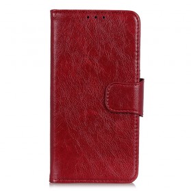 Samsung Galaxy A70 Cover Glanzend Leer Effect