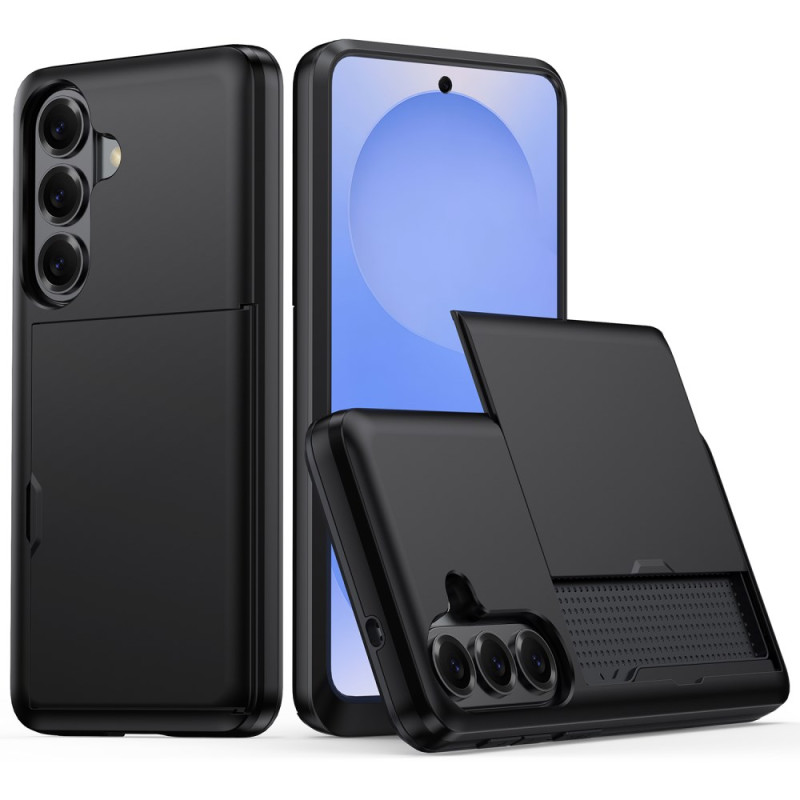 Samsung Galaxy S26 Kaart Etui Metaal Effect