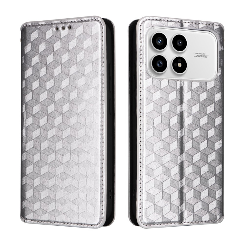 Flip cover Poco F8 Pro Diamantpatroon