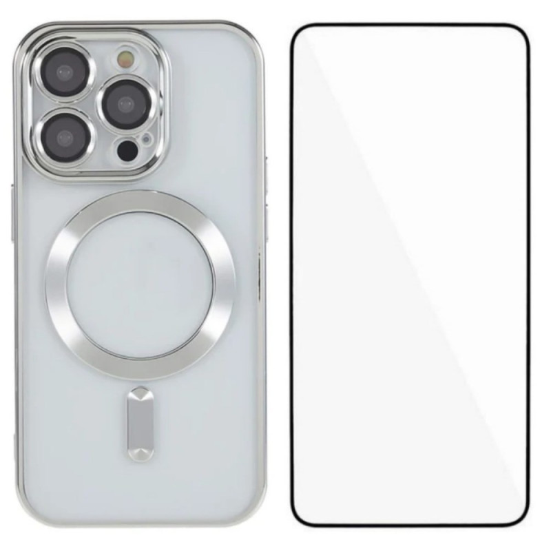 iPhone 13 Pro Max Transparant MagSafe hoesje met screenprotector