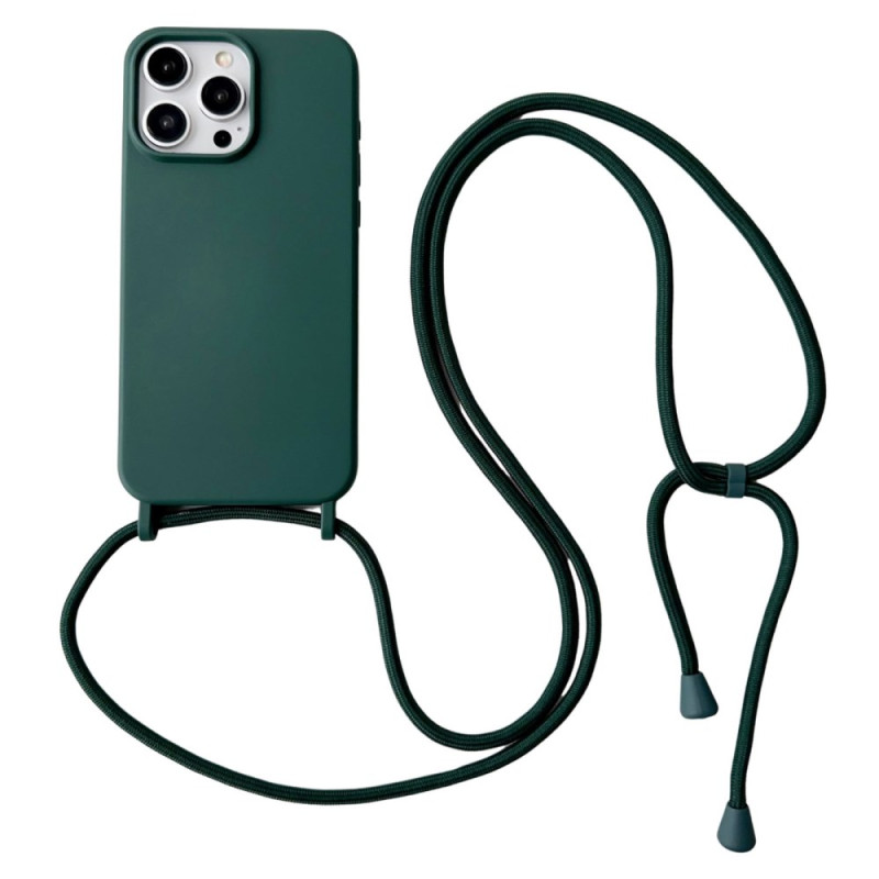 Vloeibare Silicone iPhone 13 Pro Max String hoes