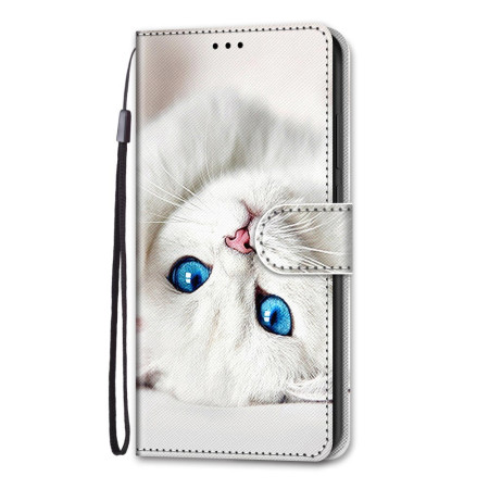 Hoesje iPhone 13 Mini Cat Wit
