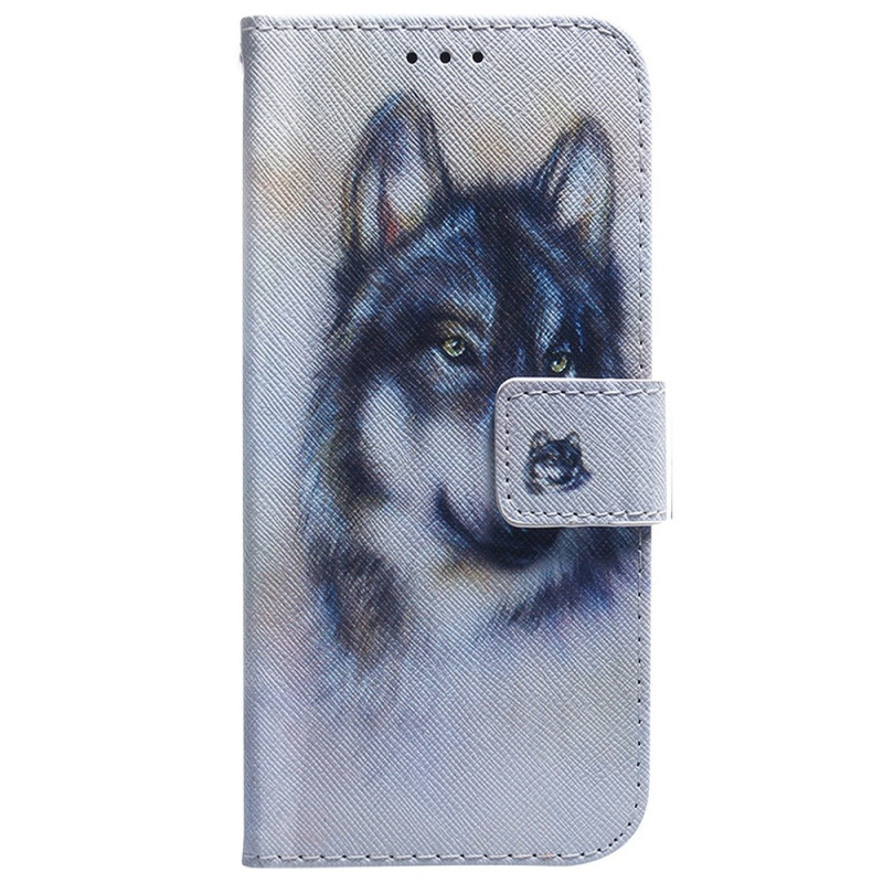 Xiaomi Redmi Note 15 5G Aquarel Wolf Hoesje