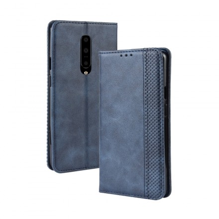  OnePlus 7 Pro Vintage Lederen Effect Flip Cover