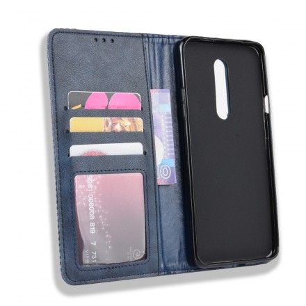  OnePlus 7 Pro Vintage Lederen Effect Flip Cover
