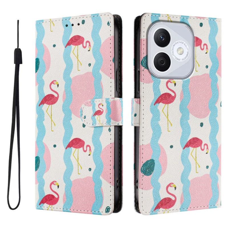Honor 400 Lite Roze Flamingo Hoesje
