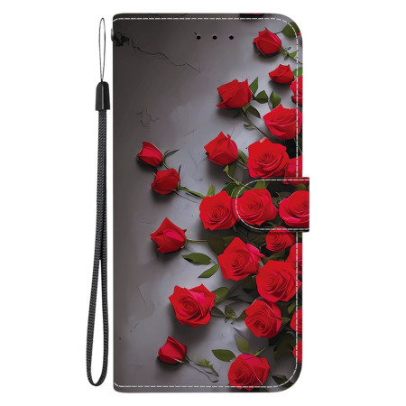 Honor 400 Lite Etui Rode Rozen