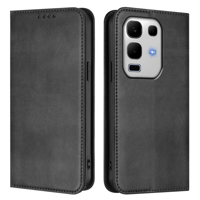 Flip Cover Infinix Note 50S 5G RFID Blokkeren en Retro Textuur