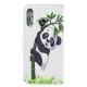 Huawei P30 Lite Panda Hoesje Op Bamboe
