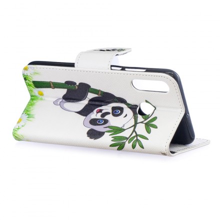 Huawei P30 Lite Panda Hoesje Op Bamboe