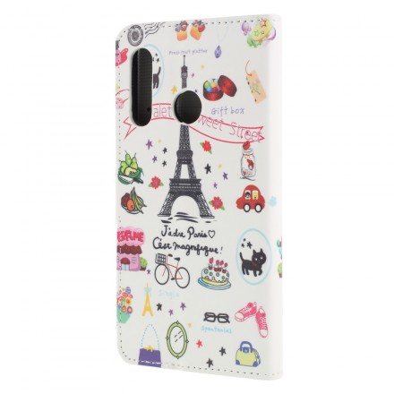 Huawei P30 Lite Case Ik hou van Parijs