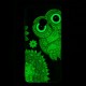 Huawei P30 Lite Hoesje Uil Mandala Fluorescerende