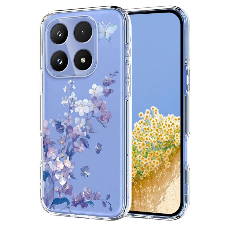 Xiaomi 17 Vlinders en Bloemen Case