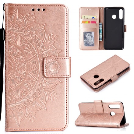 Huawei P30 Lite Mandala Zon Hoesje Huawei P30 Lite Mandala Zon Hoesje