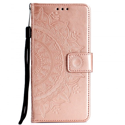 Huawei P30 Lite Mandala Zon Hoesje Huawei P30 Lite Mandala Zon Hoesje