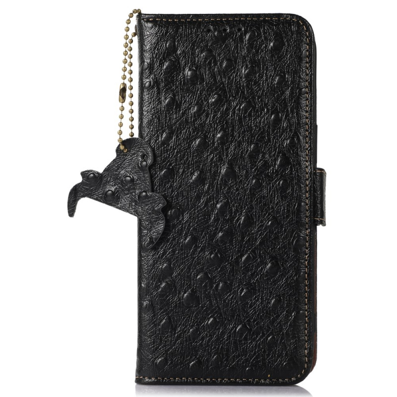 Xiaomi 17 Lederen hoesje met structuur