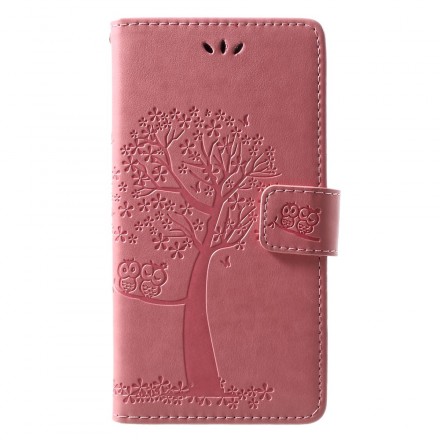 Hoesje Huawei P30 Lite Boom en Uilen met riem