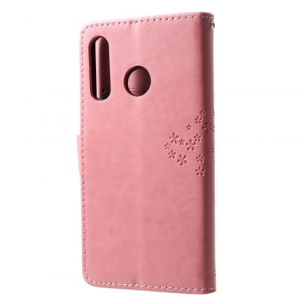 Hoesje Huawei P30 Lite Boom en Uilen met riem