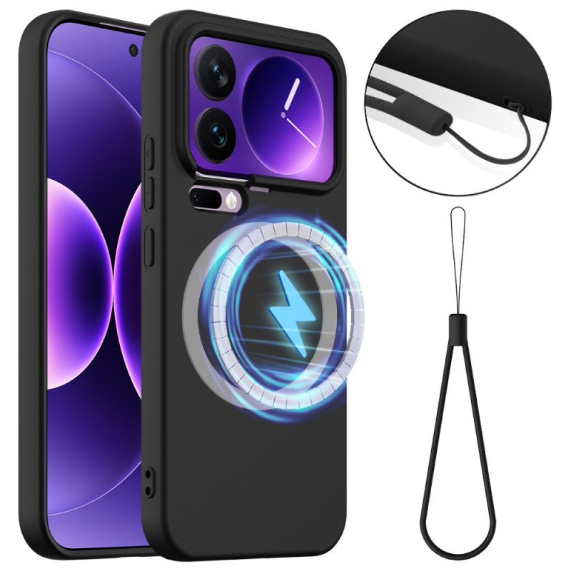 Coque Xiaomi 17 Pro Max Magnétique Silicone et Lanière