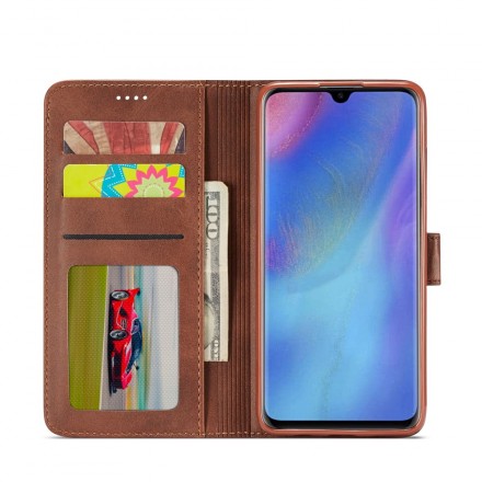 Huawei P30 Lite Case LC.IMEEKE Leder effect