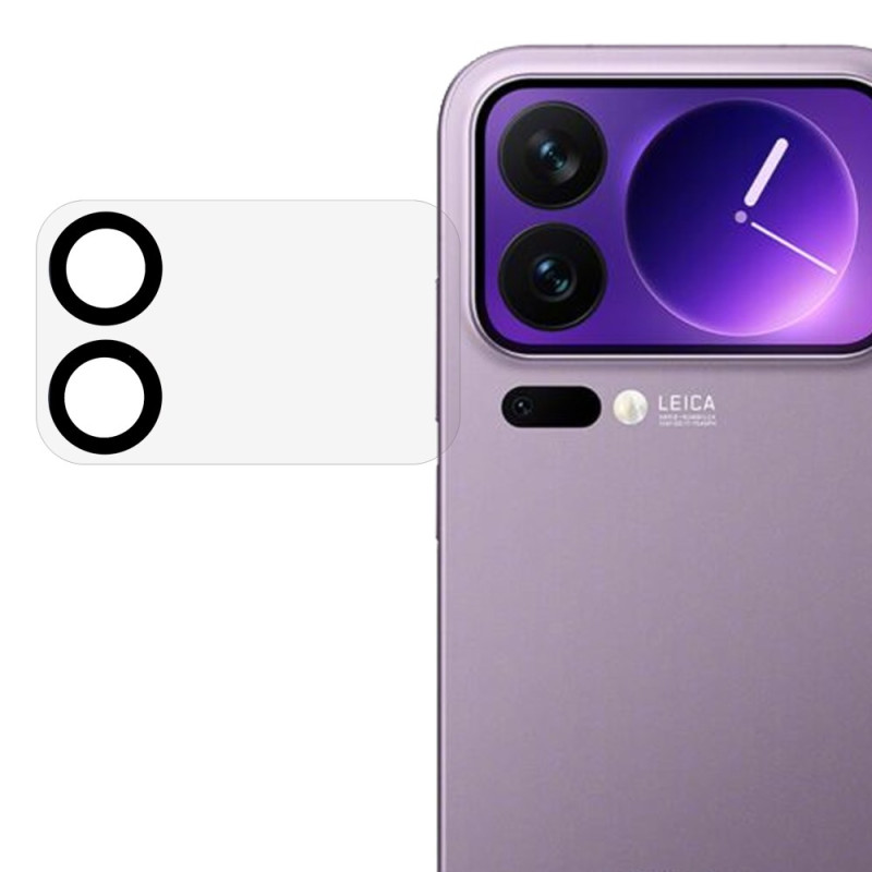 Xiaomi 17 Pro Max beschermlens van gehard glas (zwarte cirkels)