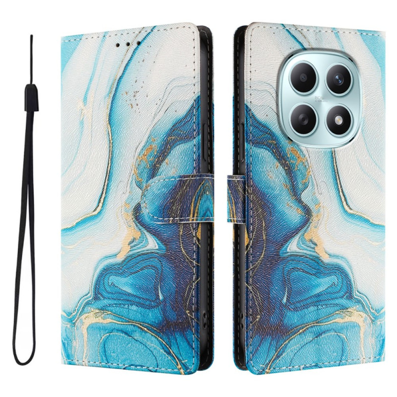 Xiaomi Redmi Note 15 5G / 4G Etui Marmerblauw